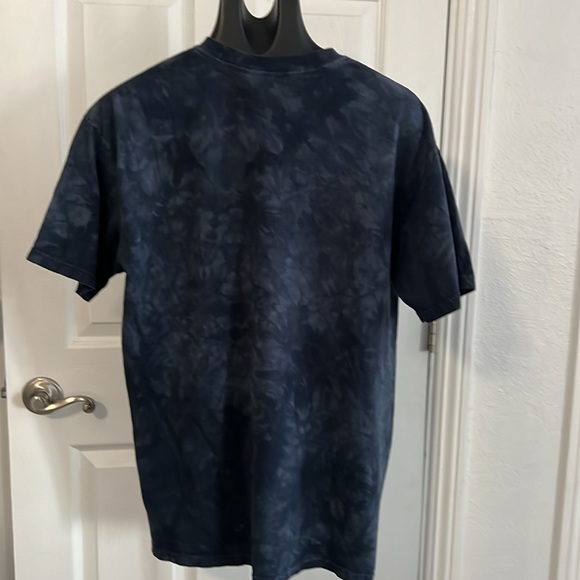 COPY - THE MOUNTAIN Peace sign Squirrel Blue tie dye t-shirt size L - Picture 4 of 6
